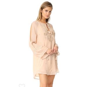 Haute Hippie Couture Romanian Embroidered Dress